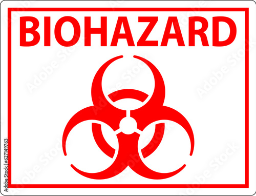 Biohazard Sign, Biohazard with Symbol