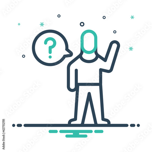 Mix icon for ask
