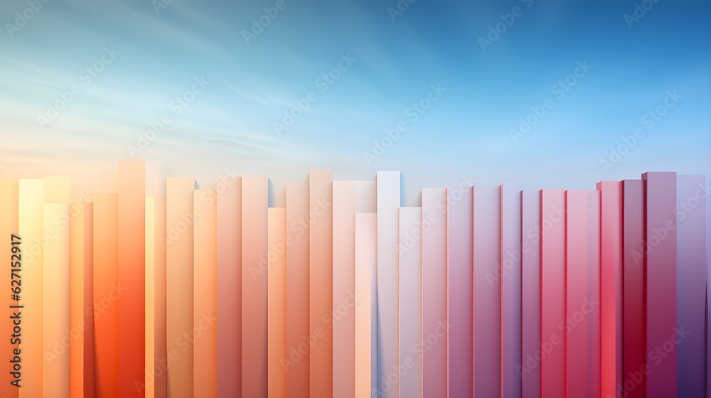 Vibrant Gradient Symphony - Minimalist Graphic Background