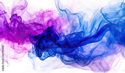 abstract colorful smoke,black and blue smoke abstract illustration in the style,smoke on white background
