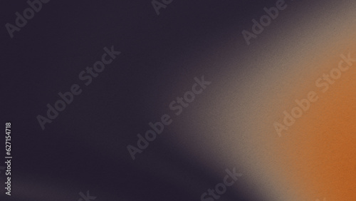 Yellow black blurred abstract gradient on dark grainy background, glowing light, large banner size