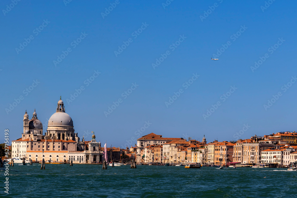 beautiful landscapes of  Venice Italy, historical buildings in Venice 