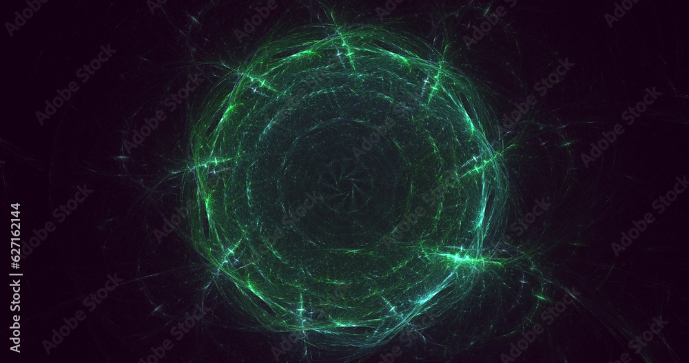 3D rendering abstract circle light background 3D rendering abstract circle light background