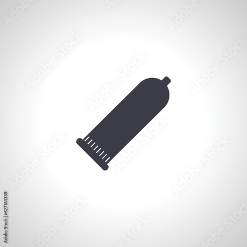 Condom isolated icon. Condom icon