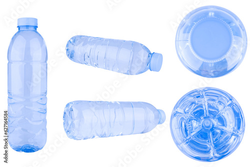 bottle water isolated on white background