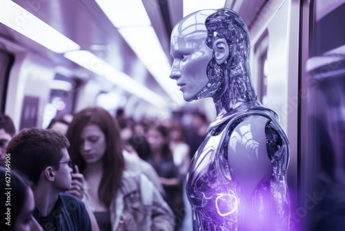 Robot As Human In Ferry , Purple Notes, . Robot As Human In Ferry, Purple Notes, Ai In Healthcare, Automated Cars, Digital Ethnography, Augmented Reality
