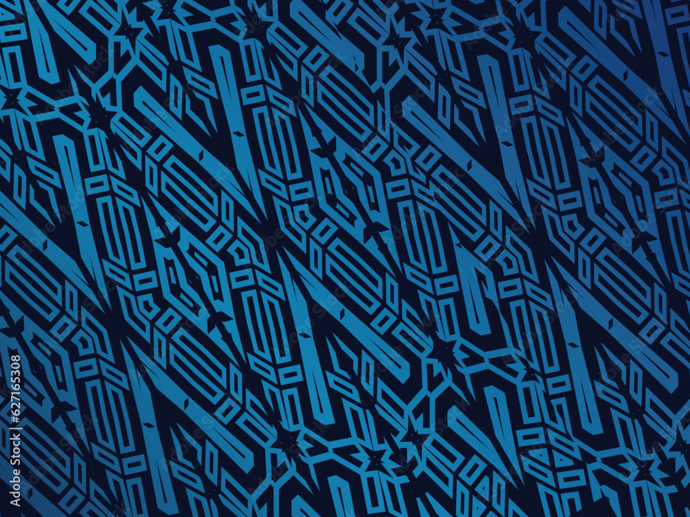 Premium background design with diagonal dark blue stripes pattern. Vector horizontal template for digital lux business banner, contemporary formal invitation, luxury voucher, prestigious gift certific