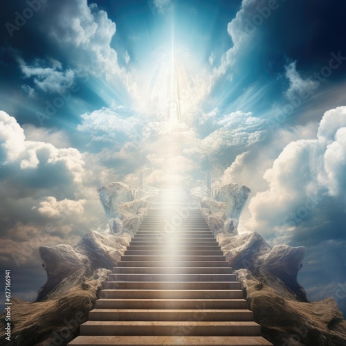 Stairway leading to heaven