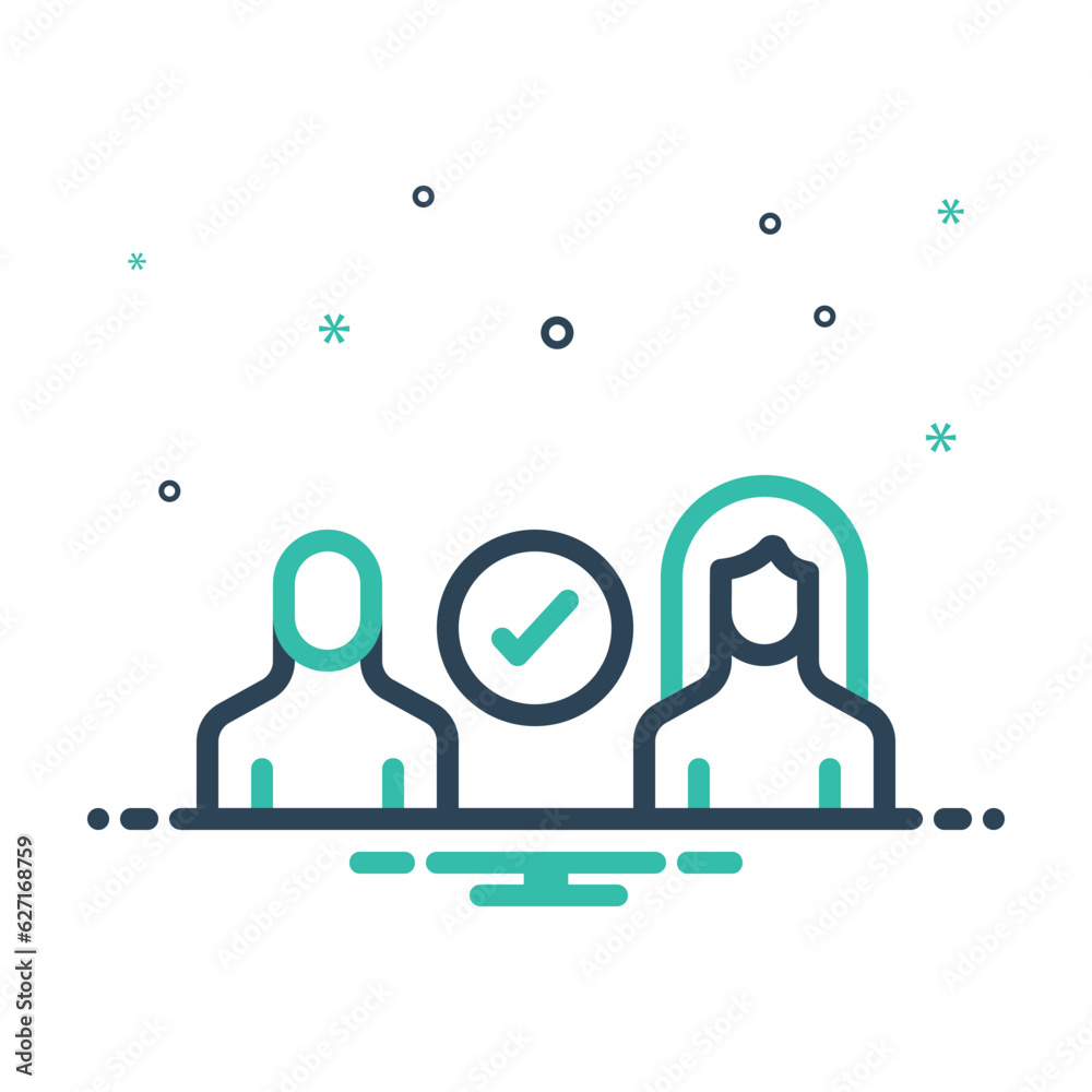 Mix icon for matched Mix icon for matched