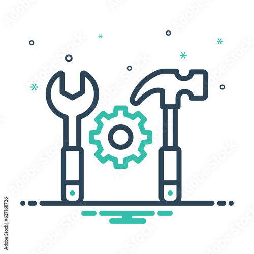 Mix icon for tool