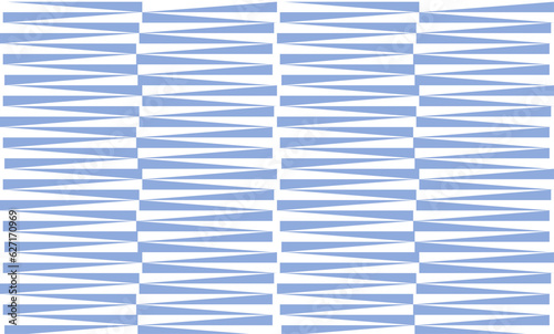 Light blue and white striped background, in spike style repeat seamless pattern design for fabric printing or wallpaper or background