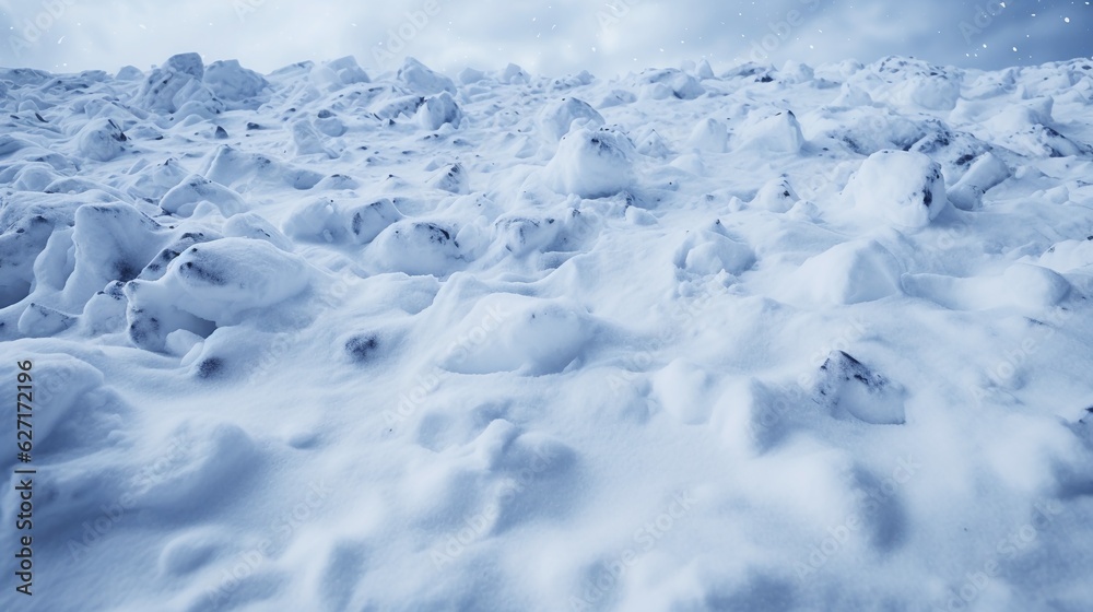 Obraz premium Snow texture background