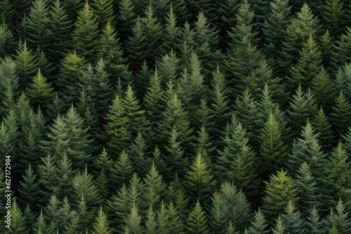 Top view of the forest, seamless
