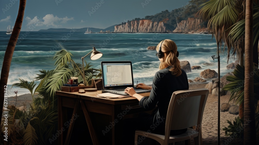 freelancer by the sea