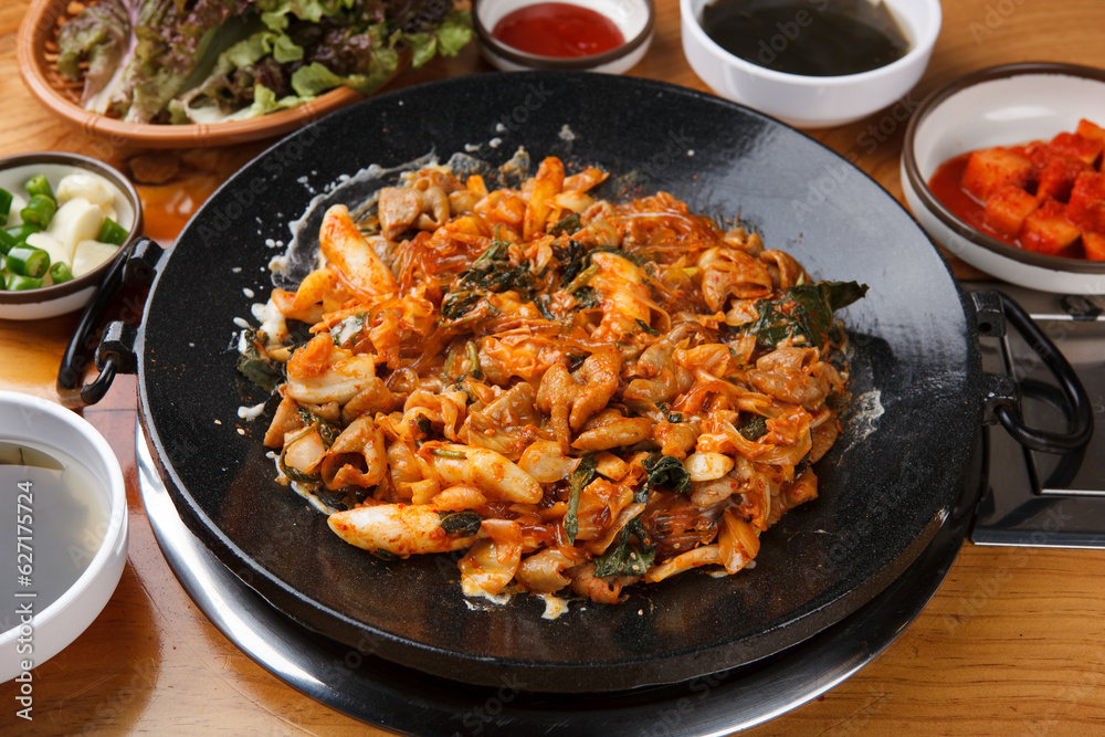 Fototapeta premium spicy chicken 