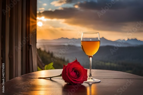 two glasses of red wine