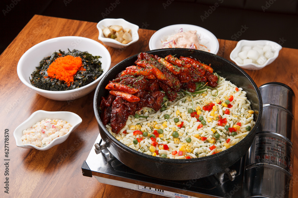 spicy souce meat spicy souce meat