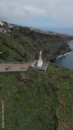 Cristo corcovado in madeira island
