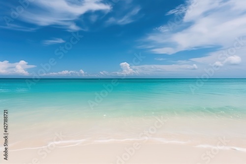 Beautiful background of tropical beach Bright summer sea beach