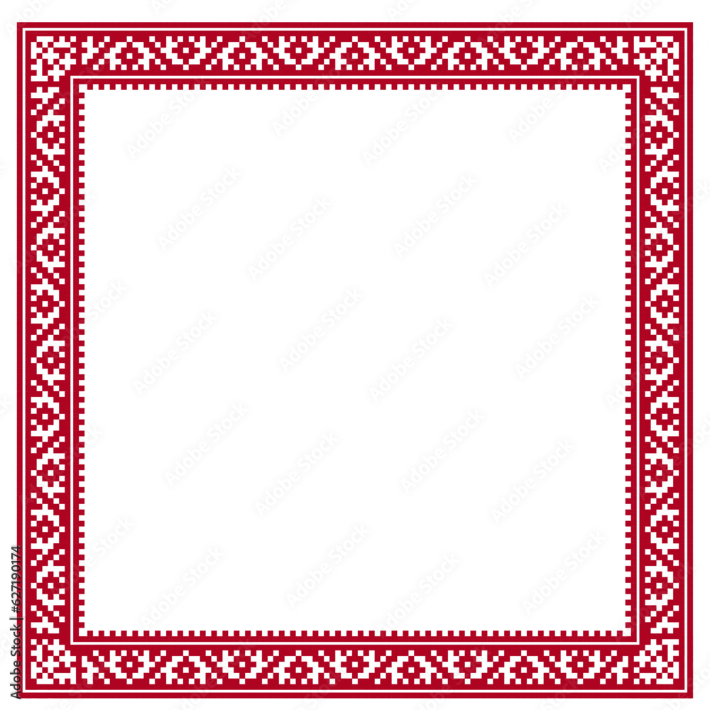 Old Russian Pattern Frame Old Russian Pattern Frame