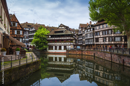 In the historic centre of Strasbourg