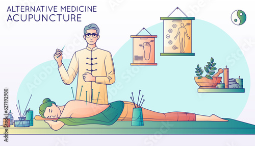 Acupuncture Alternative Medicine Composition