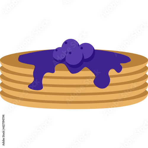 Pancake Illustration