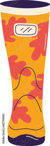 Gumboot Rubber Boot Floral