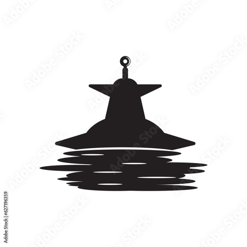 Submarine icon logo vector illustration design.