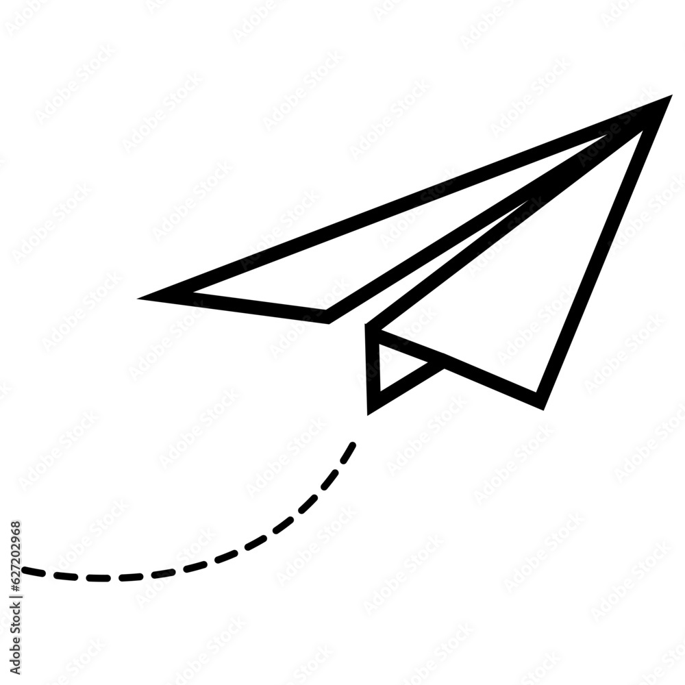 Simple Paper Plane Icon