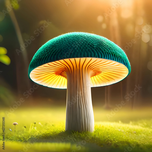 A magic mushroom