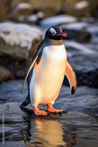 Penguins  Wildlife Photography  Generative AI