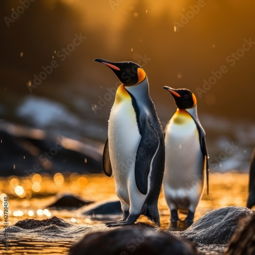 Penguins, Wildlife Photography, Generative AI