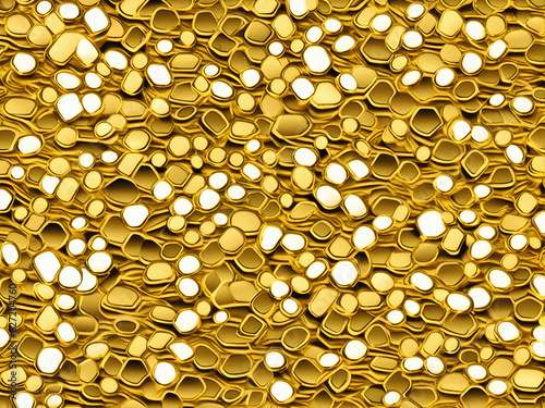 background of gold. Generative AI