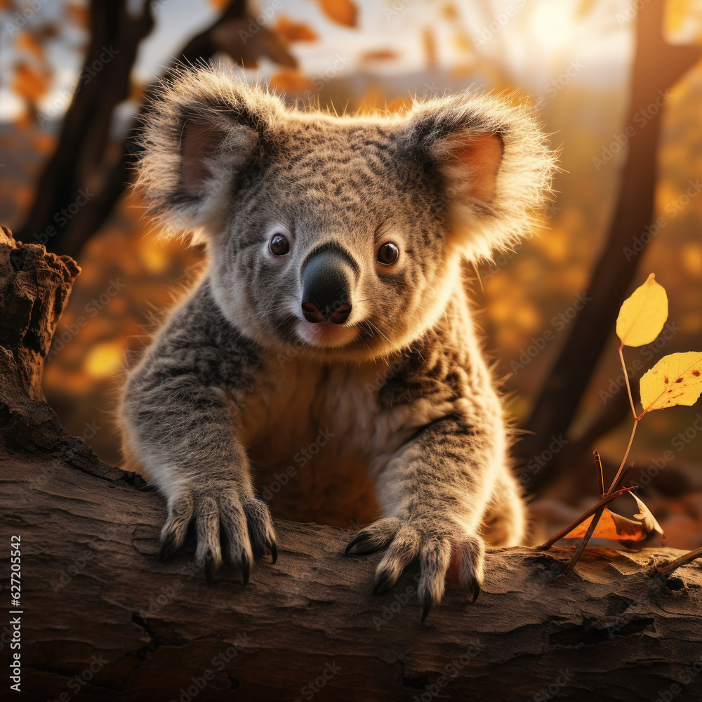 Koala, Wildlife Photography, Generative AI Koala, Wildlife Photography, Generative AI