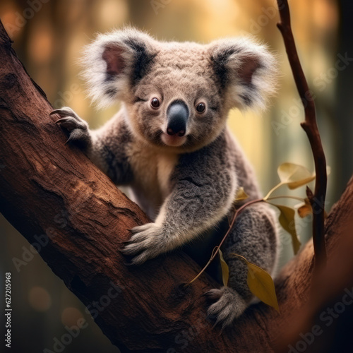 Koala, Wildlife Photography, Generative AI © Vig