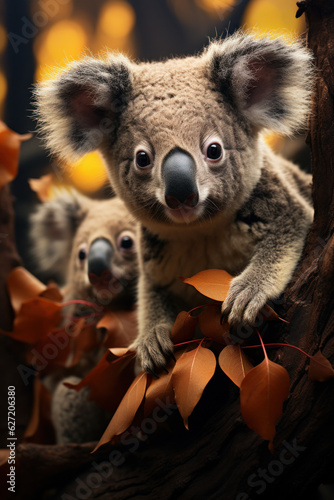 Koala, Wildlife Photography, Generative AI