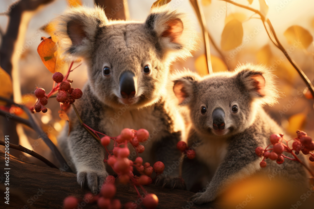 Koala, Wildlife Photography, Generative AI
