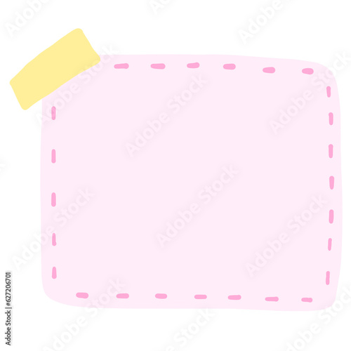 The cute minimal note