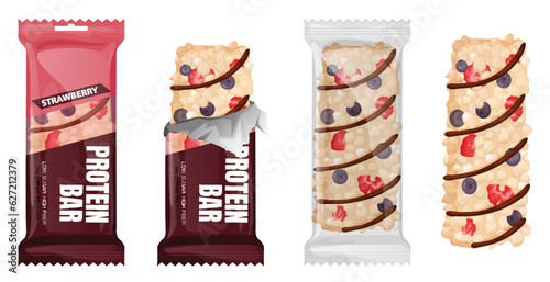 Healthy Protein Bars Set