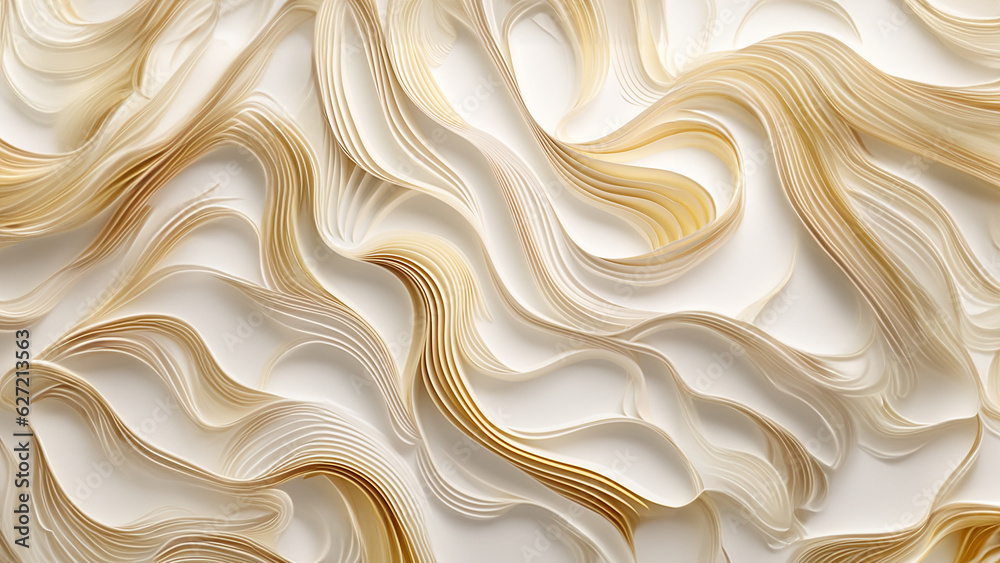Grafische Elemente im schönen gold weiß als Druckvorlage und Hintergrund, ai generativ Grafische Elemente im schönen gold weiß als Druckvorlage und Hintergrund, ai generativ