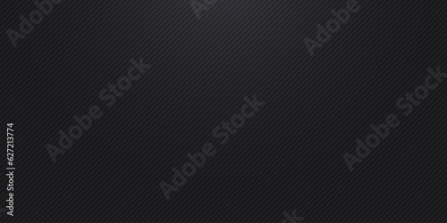 Diagonal stripes texture on black background with spot light vector illustration