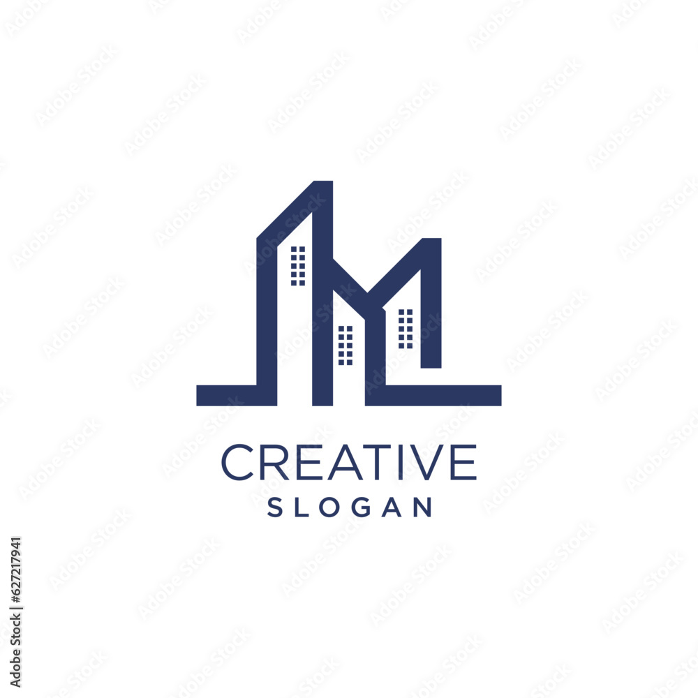 Building logo vector for construction company Building logo vector for construction company