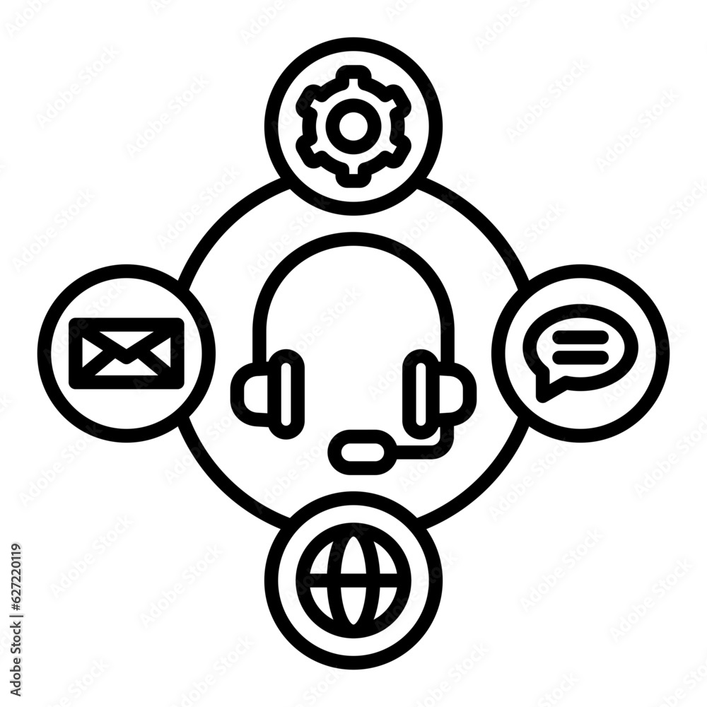 Customer Service Icon Customer Service Icon