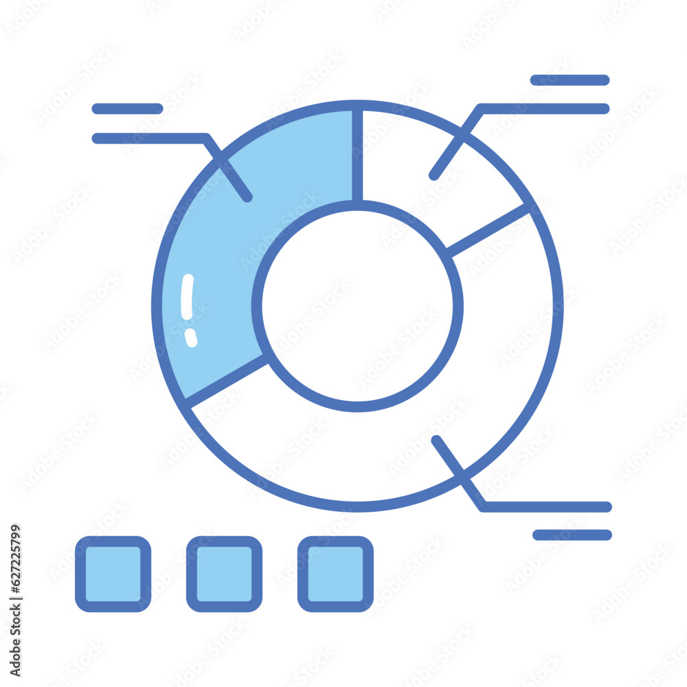 Grab this carefully crafted icon of pie chart, business analysis vector Grab this carefully crafted icon of pie chart, business analysis vector