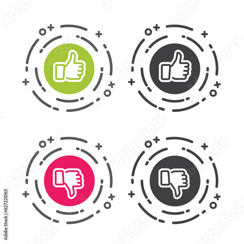 set of icons