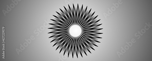 turbine rotating circular pattern background 