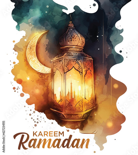  Kareem Ramadan watercolor paint ilustration