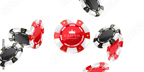 casino background vector illustration for gambling poster banner elegant design