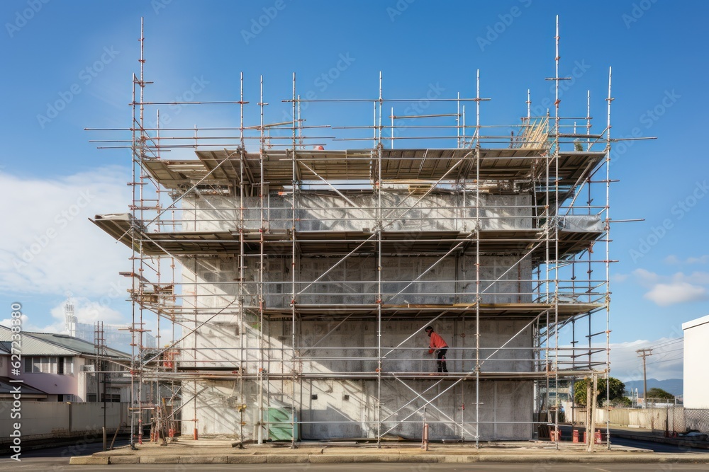 Metal Scaffold Construction Metal Scaffold Construction